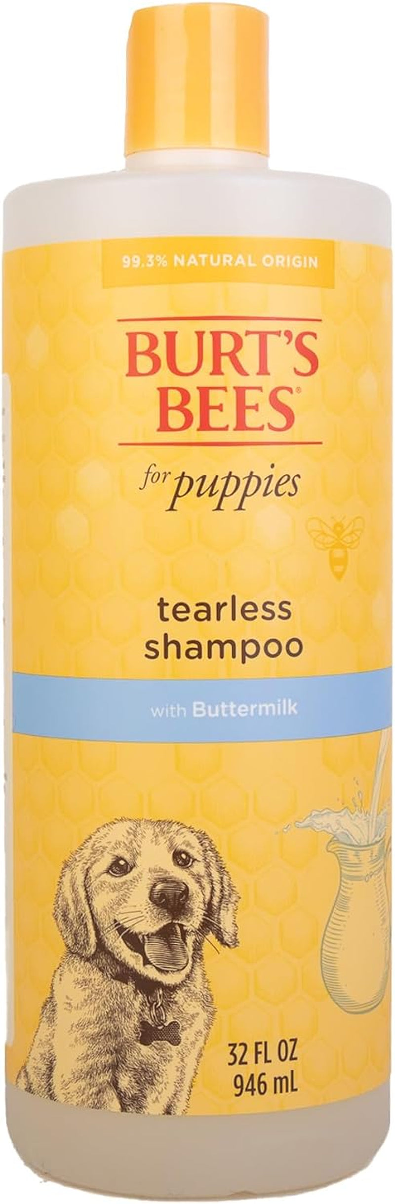 Tearless Puppy Shampoo with Buttermilk, 32Oz | Puppy & Dog Shampoo | Cruelty Free, Paraben & Sulfate Free Shampoo, Natural Shampoo for Dogs, Dog Wash, Dog Soap, Pet Shampoo